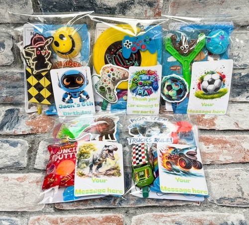 Boys pre filled party - , bags