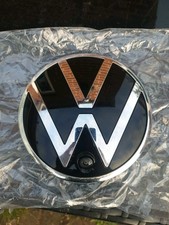 VW rear badge with camera