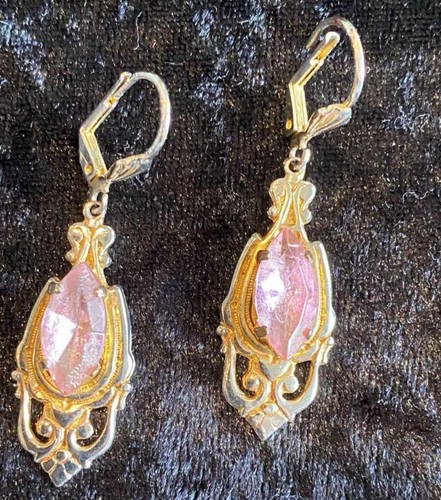 Victorian style pink cameo - pink,
