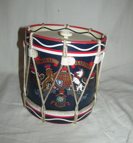 Vintage royal marines drum - vintage,