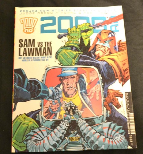 2000ad comic issue prog 2351 - comic,