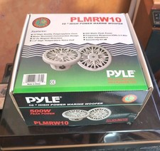 Pyle 10" 500W White 4 Ohm