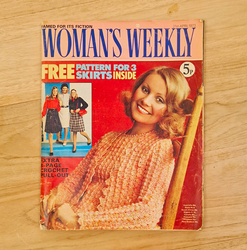 Woman weekly april 1973 - woman's,