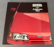 Ford Sierra Brochure 1987 FA797 A Reflective View Glossy photo booklet