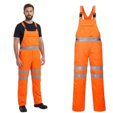 Hi-Viz Bib and Brace Overalls