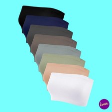 BENCAILOR Women's Seamless Bandeau Tops, 8-Pack Bralette Set, UK L