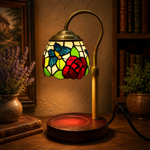 Tiffany style candle warmer - style,
