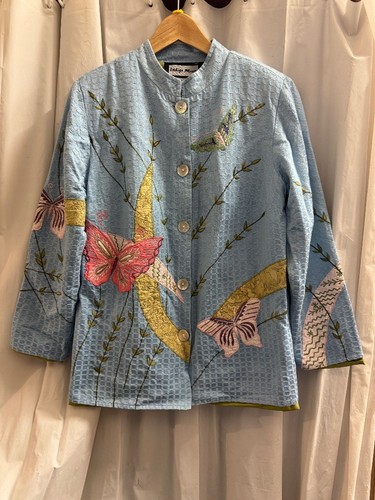 Indigo moon blue embroided - indigo,