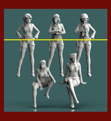 Scale british female - scale, tank