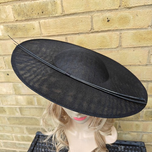 Black feather stick - feather, large