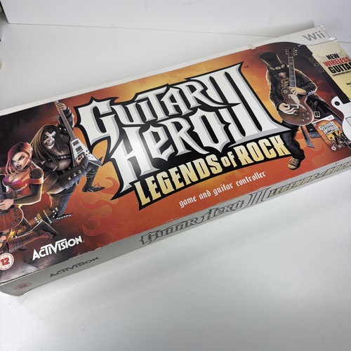 Nintendo wii guitar hero iii - hero, 3