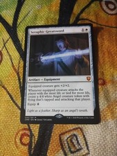 Seraphic Greatsword - Commander Legends - NM - Magic: The Gathering - MTG