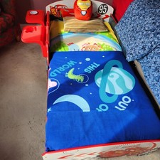 kids car bed with mattress