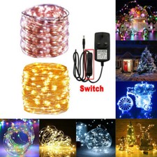 100 500 LED Micro Rice Copper