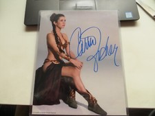 Carrie Fisher Princess Leia (Gold Bikini) COPY Signed Photo see details