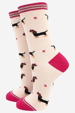 Womens Sausage Dog BAMBOO