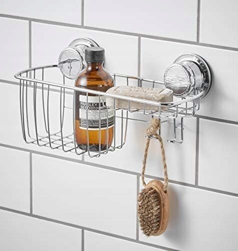 Suction shower caddy - shower,