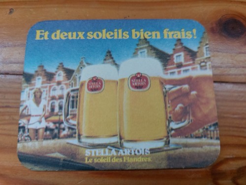 Stella artois beer - artois, mat.