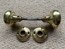 Vintage Brass Door Knobs