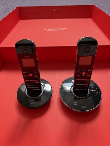 Idect cordless phone - cordless, twin