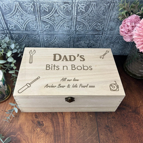 Dads bits bobs engraved - bits, n