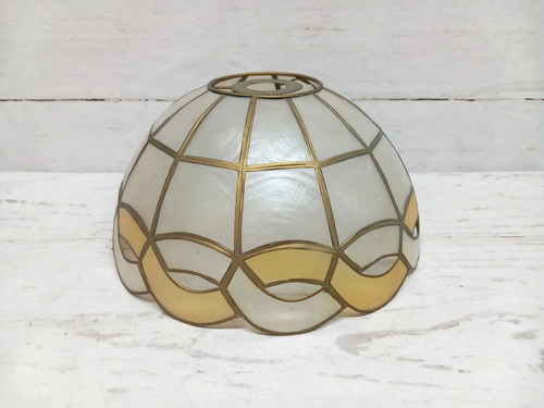 Capiz shell ceiling light - capiz,