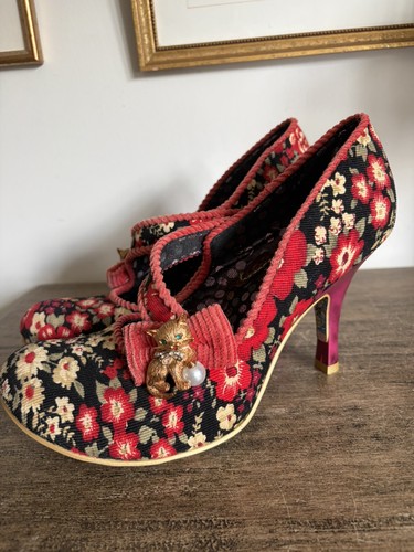 Irregular choice wiskers - irregular, red