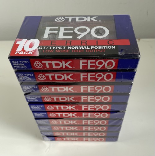 Tdk fe90 blank cassette - tdk,
