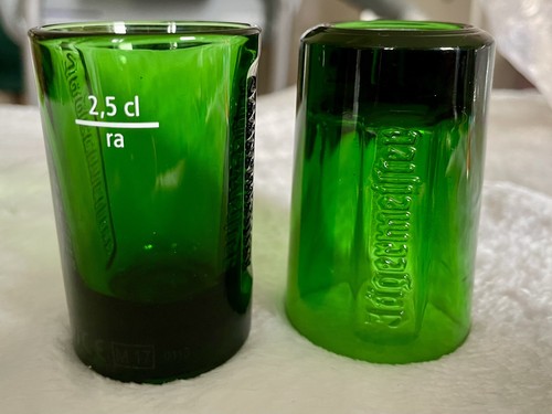 Jagermeister green glass - jagermeister, shot