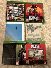 Xbox One Game Bundle: GTA 5 & Red Dead Redemption 2 With Maps