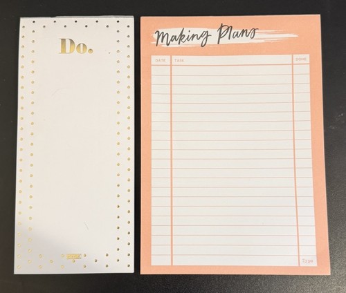 List notepads daily - list,