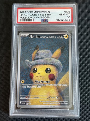 Pokemon pikachu with grey felt - with,