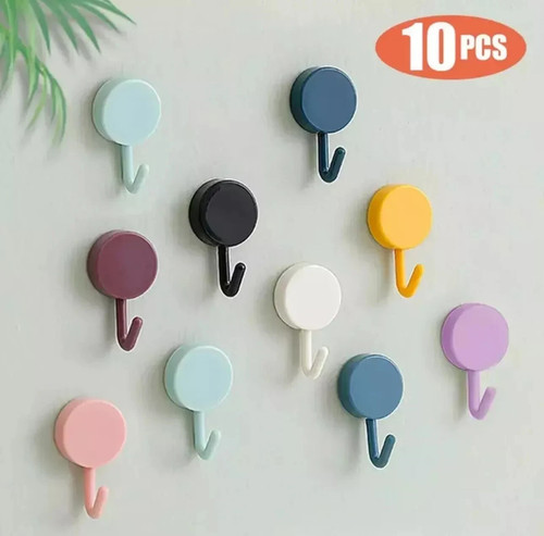 Self adhesive wall hooks heavy - adhesive,