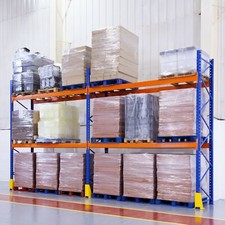 Pallet Racking Kit Holds 18 Pallets | 3041H x 6915W x 915D 3000KG per Level