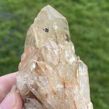 Natural Citrine Point Cluster On Matrix 310 grams Approx