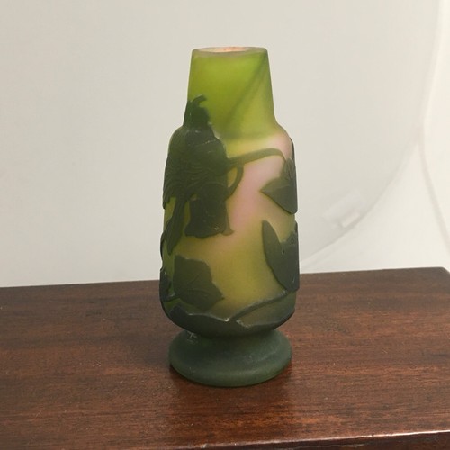 Galle cameo glass vase - galle,