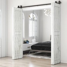 1M-3M Bifold Sliding Barn Door
