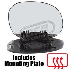 Citroen Xsara Picasso 2000-2010 Heated Convex Mirror Glass Drivers Side Right