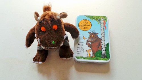 The gruffalo cuddly toy and - the,