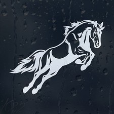 Jumping Horse Car Decal Vinyl