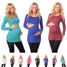 Maternity & Nursing Scoop Neck