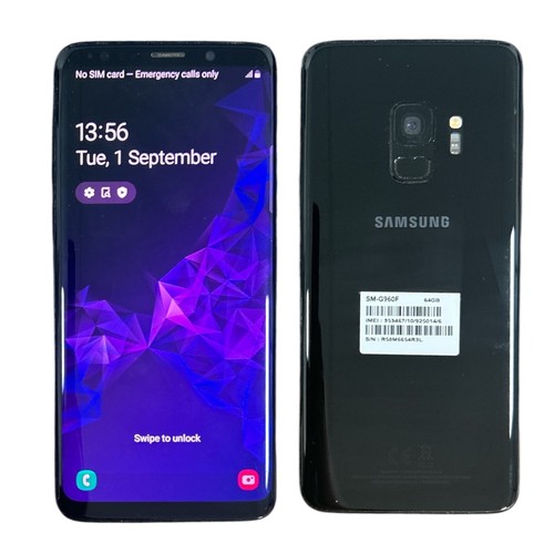 Samsung galaxy black - galaxy, s9