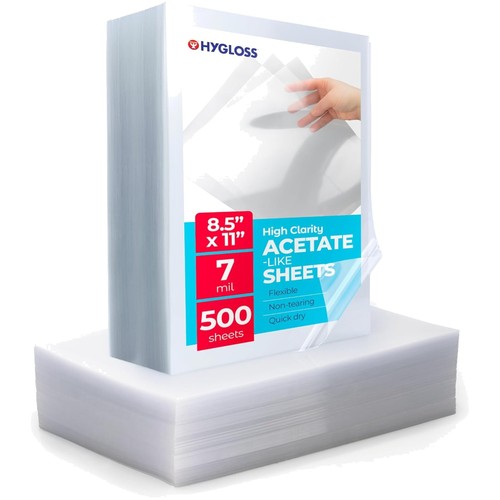 Acetate transparent paper - transparent,