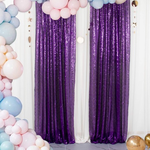 Sequin curtains panels - sequin, 2