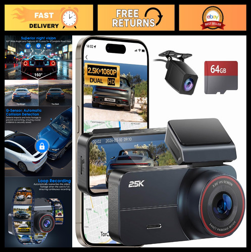 Dual dash cam - dual,