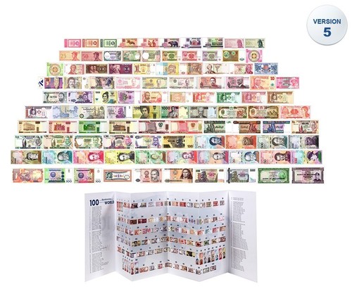 World currency collecting set - world,