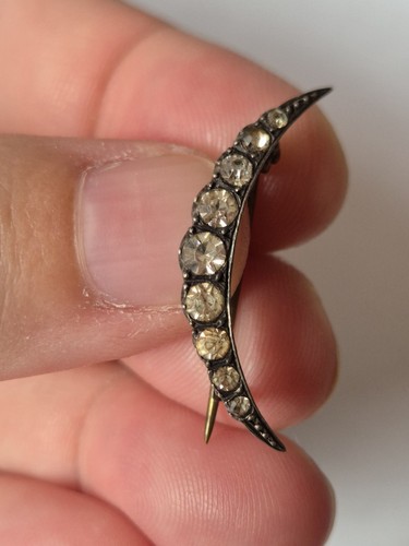Antique sterling silver clear - antique,
