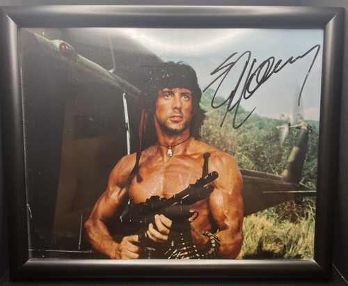 Sylvester stallone signed - sylvester,
