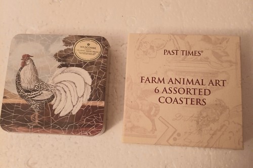 Coasters pack assorted - 6,