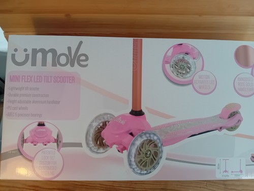 Umove led tilt scooter pink - umove, in
